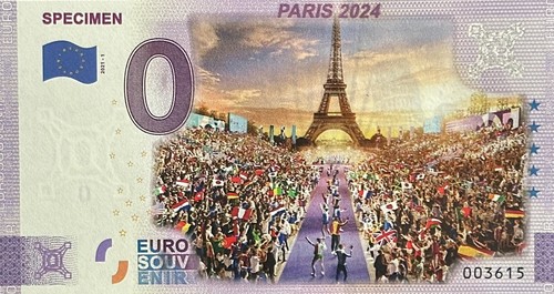 Billet euro specimen - 0,