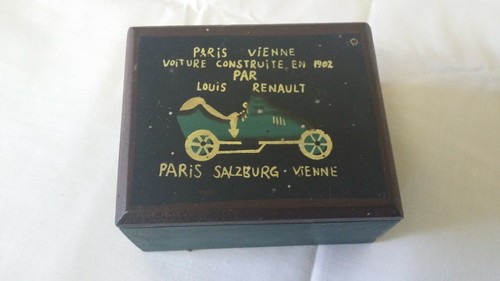 Coffret boite bois paris - bois,
