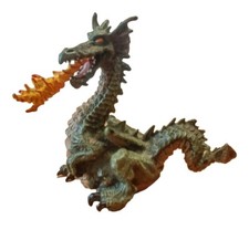 Figurine Dragon Papo Vintage 1999 Cracheur de Feu – Légendaire Mythologie TBE