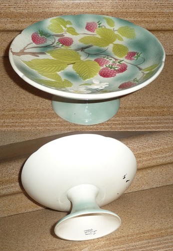 Compotier barbotine décor - ,