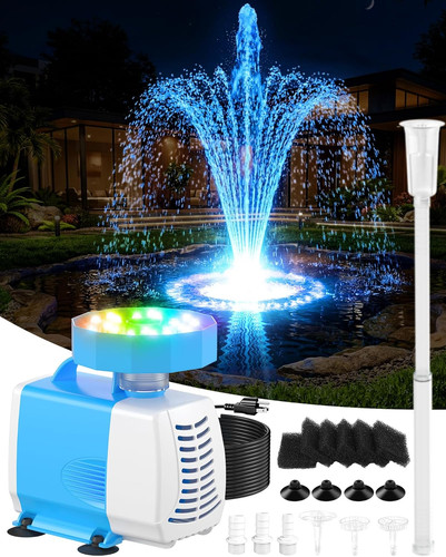 Pompe pour fontaine - 3-en-1,