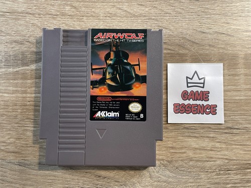 Airwolf nintendo nes loose pal - nintendo,