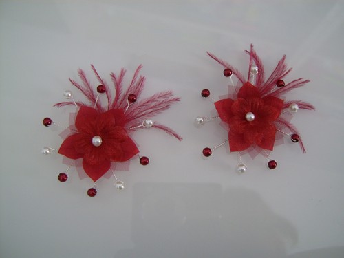Fleur coudre coller - coudre/coller, blanc