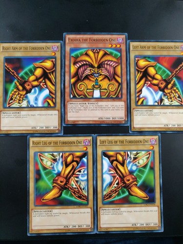 Yugioh common exodia - common,