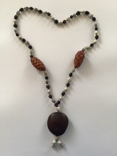 Collier léger sautoir - , perles