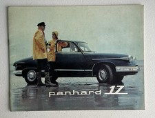 Ancienne brochure sales catalogue de vente Panhard 17 doc automobile FR