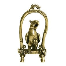 Figurine de perroquet de cage