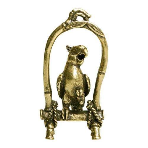 Figurine perroquet cage - figurine,
