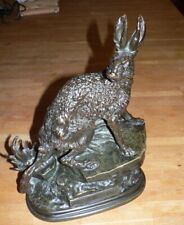 Bronze " Chasse ouverte"