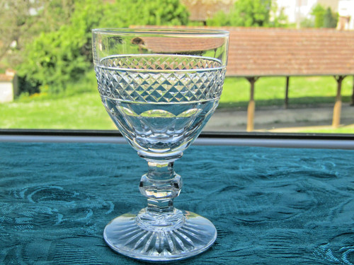 Verre vin blanc cristal - blanc,