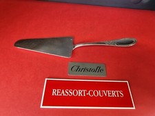 PELLE TARTE GÂTEAU ROCAILLE 27 CM APOLLO BEL ÉTAT MÉTAL ARGENTÉ 