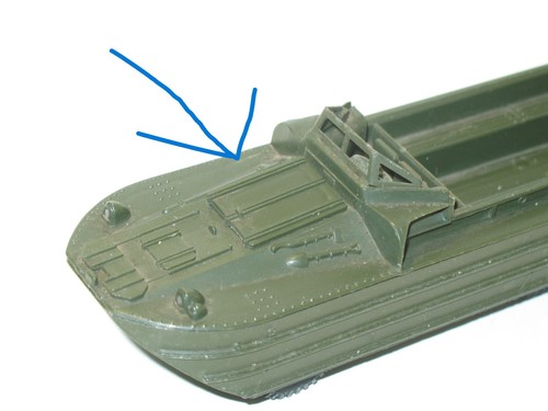 Dinky toys trappe - trappe, capot