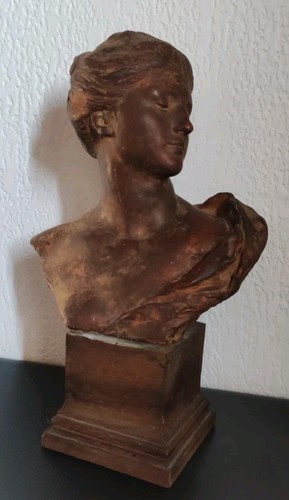 Statuette Buste De Femme En