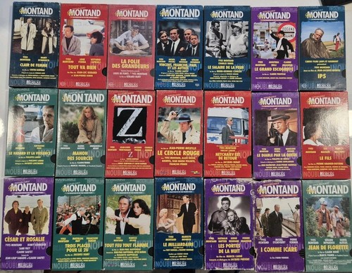Lot vhs collection yves - lot,