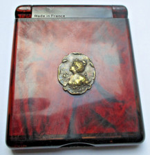 Ancien double miroir de sac en