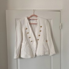 Veste de Blazer blanche pour