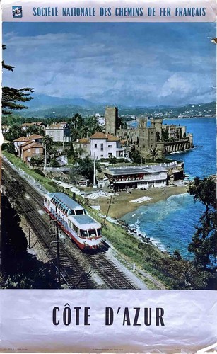 Affiche ancienne sncf - affiche,