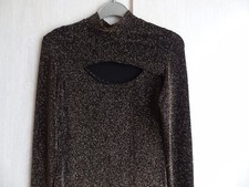 Ensemble 2 pièces noir et or, taille 38-40 - Jennyfer