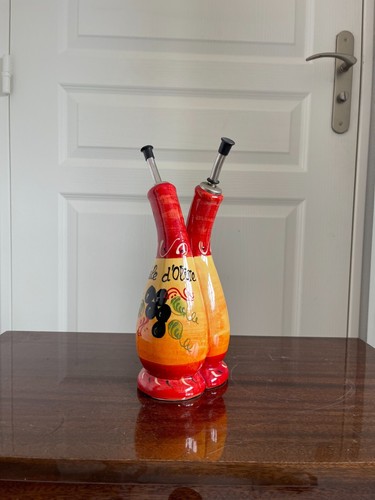 Huilier vinaigrier vintage - huilier,