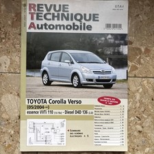 REVUE TECHNIQUE TOYOTA COROLLA VERSO 1.6 VVT i 2.2 D 4 D Depuis 2004 110 VVTi