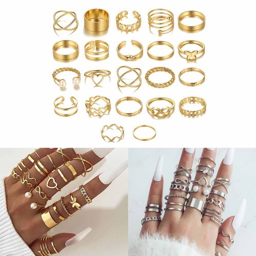 Ensemble bagues doigts - ensemble,