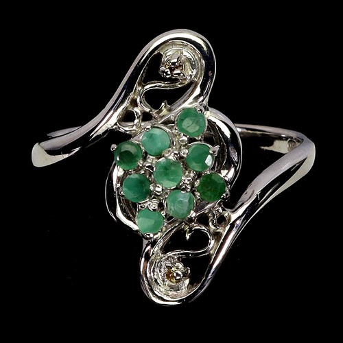 925 bague argent rond - 925,