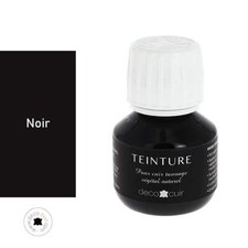 Teinture base aqueuse Deco Cuir - NOIR