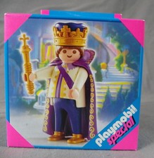 PLAYMOBIL 4663 ROI MAUVE cape sceptre couronne chateau palais prince BOITE NEUF