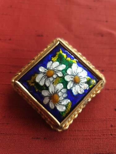 Ancienne broche émaux - , de