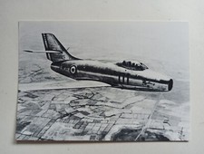 carte postale avion AMD 452 Mystère IV