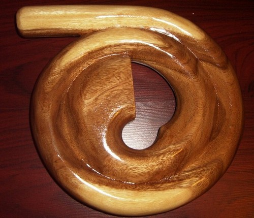 Didgeridoo spiral snail - spiral,