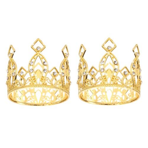 2pcs couronne gâteau - 2pcs,