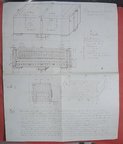 Schéma plan caisse militaire - schéma/plan,