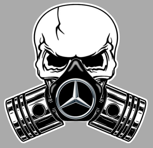 Mercedes benz pistons skull - benz, pistons-skull