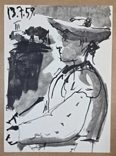 Lithographie noir et blanc