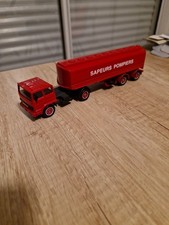 Pompiers 1/60 camion solido renault turbo citerne 25000L rouge toner gam