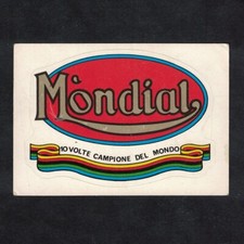 Autocollant / Sticker vintage Panini Super Moto vignette 123