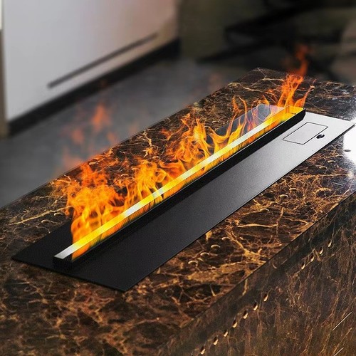 Water vapor fireplace - water,