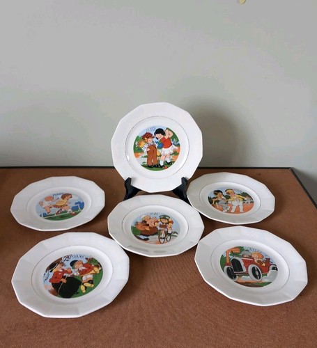 Assiettes dessert - 6,