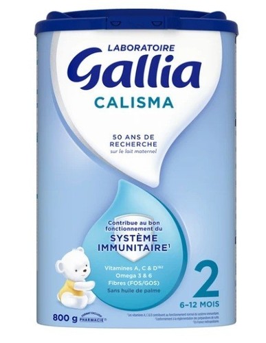 Lot laits gallia calisma - laits,