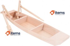 EXCEART Bois Pêche Bateau