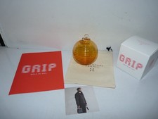 boule de noël meisenthal grip / doré / année 2025 / neuve