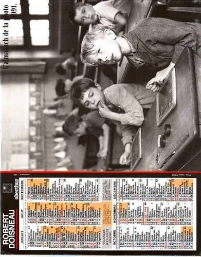 Almanach calendrier poste - la,