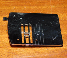 plaque à aiguille MACHINE à COUDRE 3456 HUSQVARNA 2000 suede SWEDEN SEWING plate