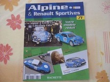 MAGAZINE ALPINE & RENAULT SPORTIVES N°71 ALPINE A110 N°119 CEVENNES 1969