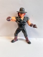 Wwe The Undertaker Hasbro Figurine Catcheur Séries Wwf 4 Personnalisé Peinture