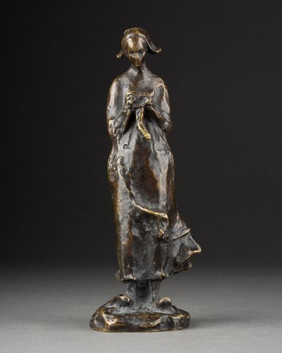 Guero sculpture en bronze - guero,