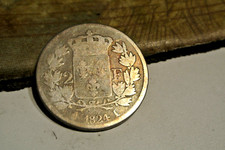 LOUIS XVIII  2 FRANCS 1824 I = LIMOGES  peu commune !!