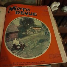  MOTO REVUE 1935 - 1939 reliées tomes 1 à 10 ( Soit 224 Numéros)