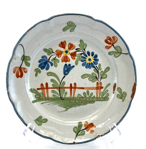 Assiette faience waly - waly, la